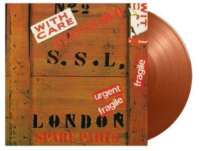 Status Quo: Spare Parts (180g) (Limited Numbered Edition) (Gold & Orange Mixed ...