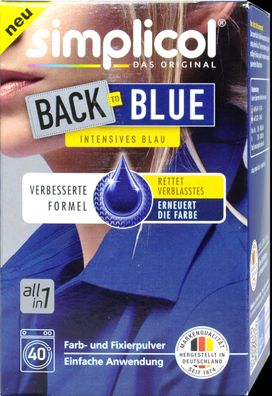 2 x Simplicol Back to Blue 400 g