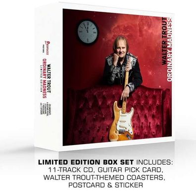 Walter Trout: Ordinary Madness (Limited Edition) (Boxset) - Mascot - (CD / Titel: ...