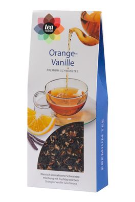 90g Orange-Vanille loser aromatisierter Schwarzer Tee