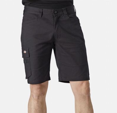 Dickies Herren Arbeitsshorts Lead in Flex, Cargo Shorts, Schwarz