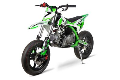 Nitro Motors CRX Performance Bike Supermoto 110cc 12/12 Zoll E-Start Kickstart