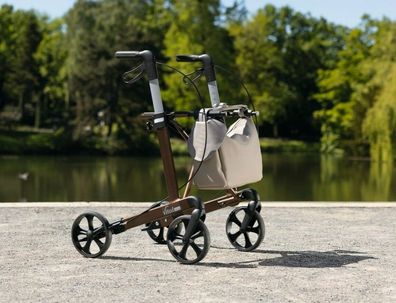 Rollial Rollatortasche Rollstuhl Tasche hinten Rucksack Einkaufstasche Elisa