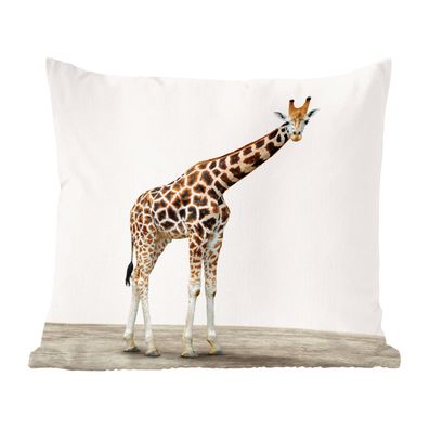 Tierdruck-Shop - Giraffe animal print Kinderzimmer - 40x40 cm