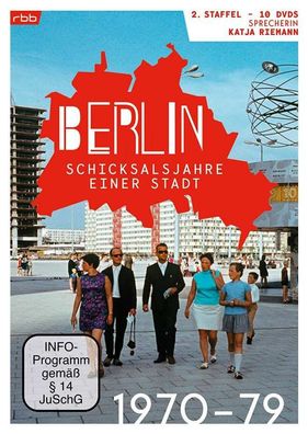 Berlin - Schicksalsjahre einer Stadt Staffel 2 (1970-1979) - - (DVD Video / ...