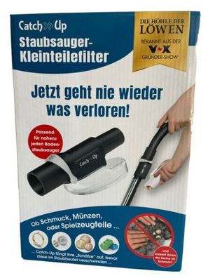 Catch Up Staubsauger-Aufsatz - Schwarz Kleinteilefilter