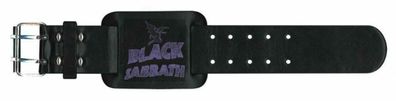 Black Sabbath Logo Kunstleder Armband-faux leather strap Neu New