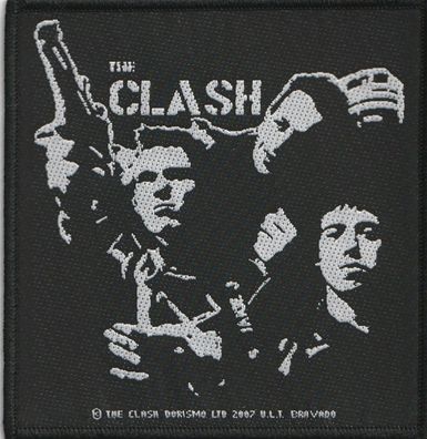 The Clash Gun official Aufnäher Patch Hard Rock