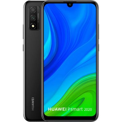 Huawei P smart 2020 128GB Midnight Black NEU Dual SIM 6,21" Smartphone Handy OVP