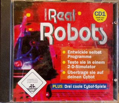 DeAgostini REAL ROBOTS Roboter Bausatz CD Nr. 1 Programme + Spiele CD-ROM