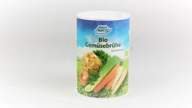 275g Bio Gemüsebrühe Pulver,30% Gemüse- und Kräuteranteil, Steinsalz MHD 5/24 Hurtig