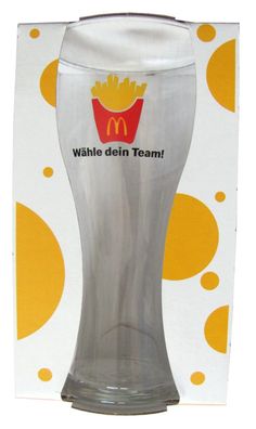 Mc Donald´s - Edition 2019 - Wähle dein Team - Glas ca. 0,3 l. #