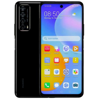Huawei P smart 2021 128GB Midnight Black NEU Dual SIM 6,67" Smartphone Handy OVP