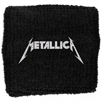Metallica Logo Schweißband-Sweatband Neuware und Original Lizensierter Artikel