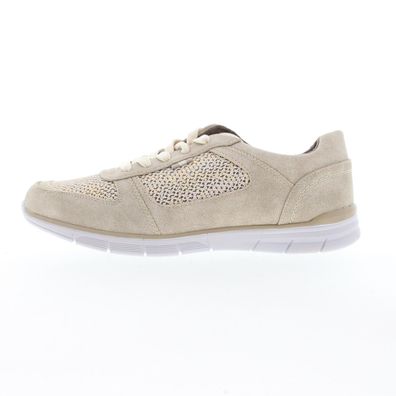 Jana Damen Sneaker Beige Größe 42