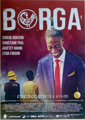 Borga - Original Kinoplakat A1 - Eugene Boateng , Christiane Paul - Filmposter