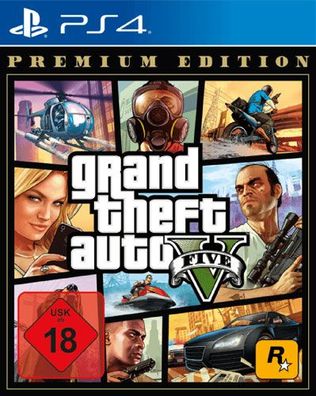 GTA 5 PS-4 Premium - Take2 - (SONY® PS4 / Action)