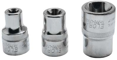 Steckschlüssel-Einsatz 1/2", TORX®, ELORA-770-LTXE 10 mm