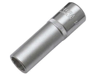 Steckschlüssel-Einsatz 1/2", extra tief, sechskant, ELORA-771-LT 19 mm