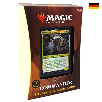 MTG Magic the Gathering - Strixhaven - Silberkiel Stellungnahme - 1 Commander ...