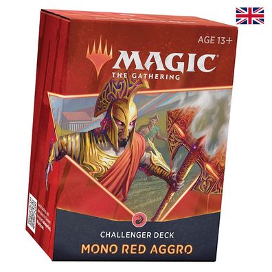 MTG Magic the Gathering - Mono Red Aggro - 1 Challenger Deck - Englisch