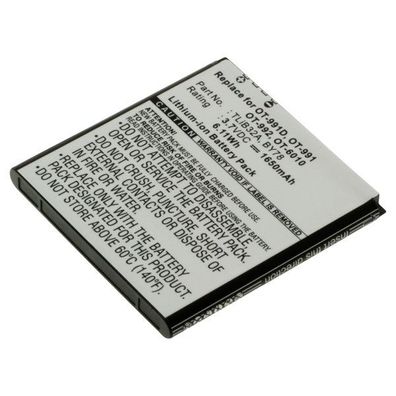 OTB - Ersatzakku kompatibel zu Alcatel One Touch 991 / OT-991 - 3,7 Volt 1650mAh ...