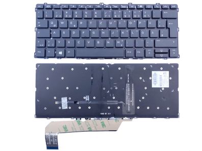 Tastatur HP EliteBook X360 1030 G2 DE QWERTZ beleuchtet Beleuchtung
