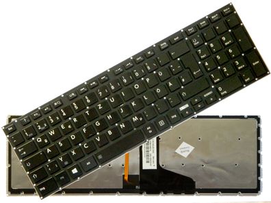 Toshiba Satellite P50 P50-A P50t P50t-A P55 P70 P70-A P75 Backlit DE Tastatur