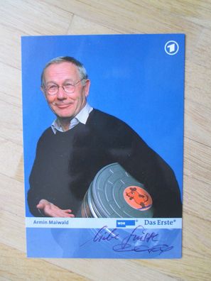 WDR Die Sendung mit der Maus - Armin Maiwald - handsigniertes Autogramm!!