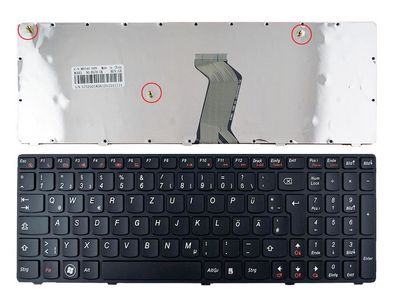 IBM Lenovo Ideapad B570 B580 B590 V570 Z570 V575 QWERTZ Tastatur DE NEU!!