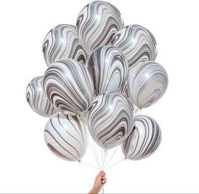 NEU ? 10 Stück Maron Latexballon ?Neuheit? Luftballon Geburtstag Hochzeit Helium