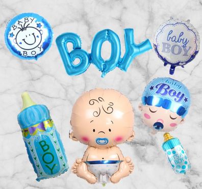 XXL Ballons Babyparty Gesicht Baby Shower mädchen junge Geburt Baby Party Riesen
