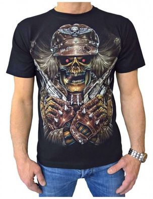 Rocker Totenkopf (Glow in the Dark) T-Shirt