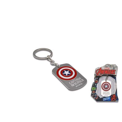 Marvel Avengers Metall Schlüsselanhänger Captain America keychain