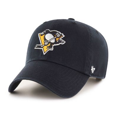 NHL Pittsburgh Penguins Cap Basecap Baseballcap CleanUp 888442647669 schwarz
