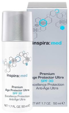 Inspira cosmetics med Anti Aging Schutz vor UV Strahlen g Altersflecken 50 ml