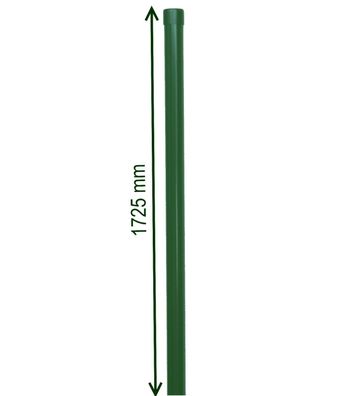 Zaunpfosten 34 mm grün Zaunpfahl Pfosten 1,5m Metallzaun Schweißgitter RAL 6005