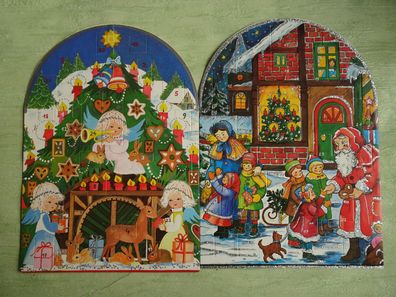 ältere bsb Karin Stengel Etna Adventskalender 248- Weihnachtsmarkt Krippe Engel