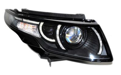 Scheinwerfer Xenon BI-XENON Schwarz Black Ohne Kurvenlicht Range Rover Evoque