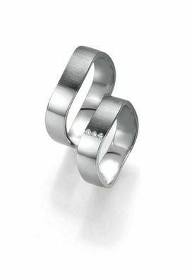 Trauringe Breuning Smartline Moonlight Collection 7159/7160 in 585 Gold 14 kt