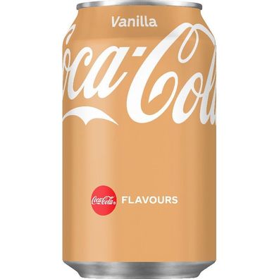 Coca Cola Vanilla (72 x 0,33 L Dosen DK)