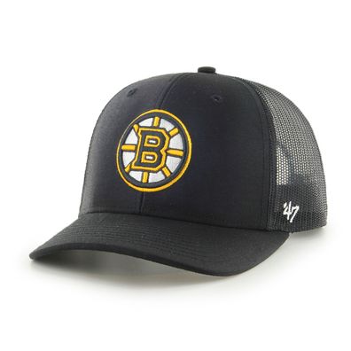 NHL Boston Bruins Cap Basecap Baseballcap Trucker Mesh 196002531557