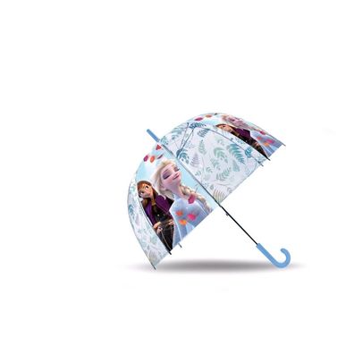 Disney Frozen 2 Eiskönigin Regenschirm Transparent Automatik 46 cm umbrella Elsa