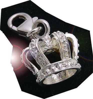 Charm Krone Silber 925 Bettelarmband Charms Sterlingsilber Qualität