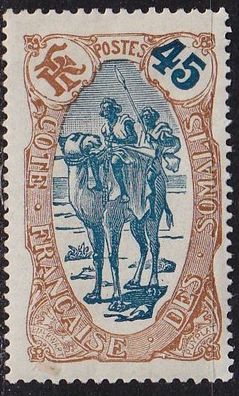 FRANZ. Somalia [1909] MiNr 0076 ( * / mh )