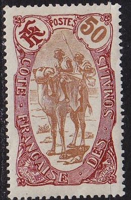FRANZ. Somalia [1909] MiNr 0077 ( * / mh )