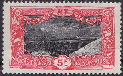 FRANZ. Somalia [1915] MiNr 0120 ( * / mh )