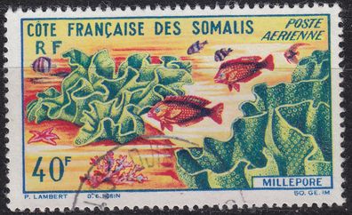 FRANZ. Somalia [1963] MiNr 0353 ( O/ used ) Tiere