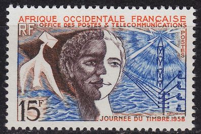 FRANZ. Westafrika [1959] MiNr 0103 ( * * / mnh )
