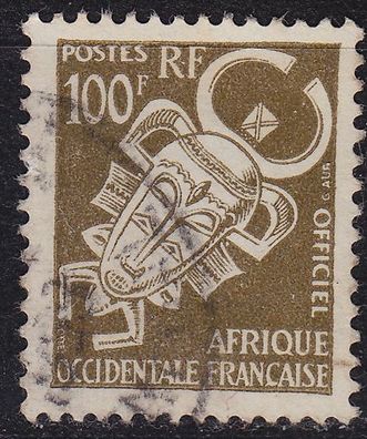FRANZ. Westafrika [Dienst] MiNr 0011 ( O/ used )